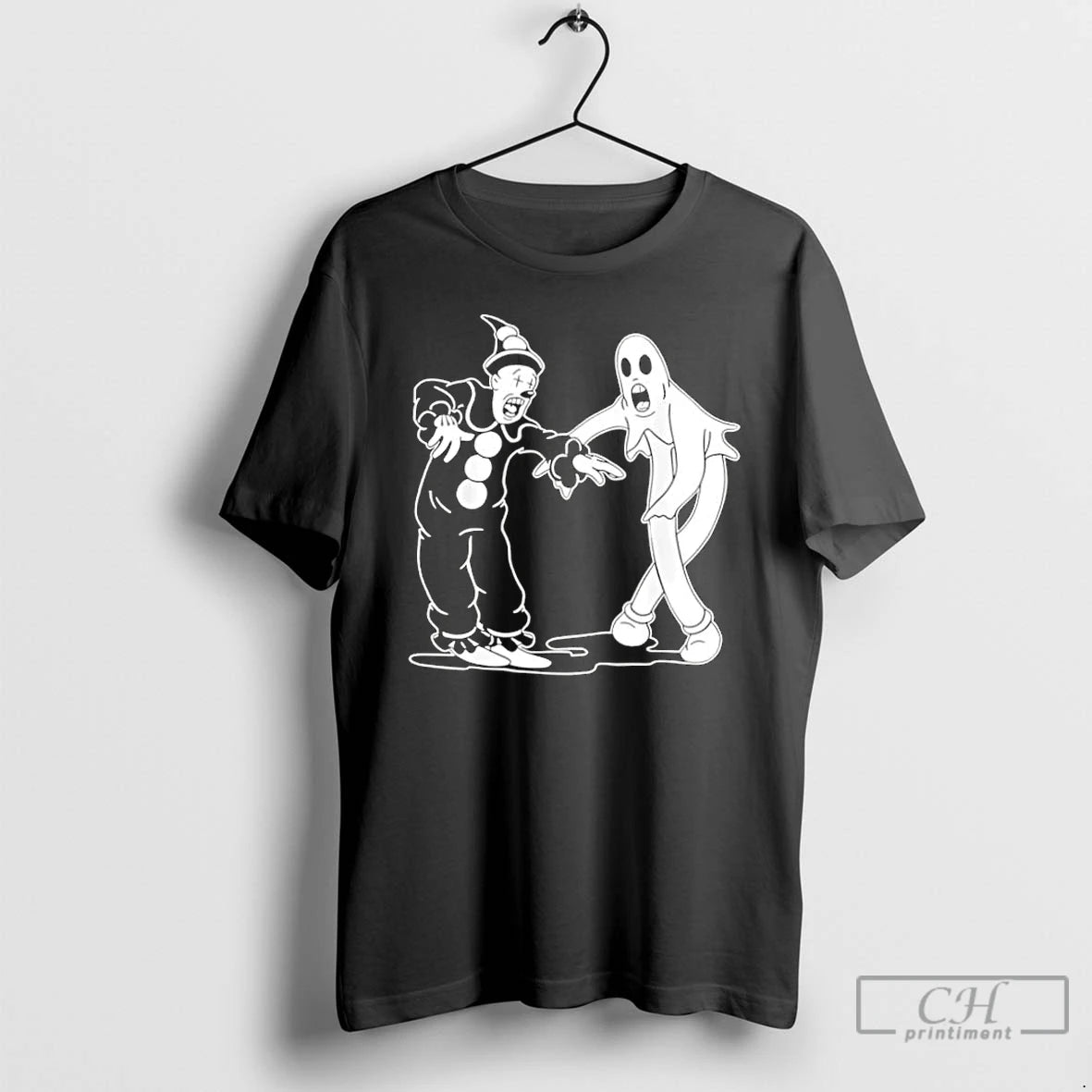 Classic Clown And Ghost Dancing