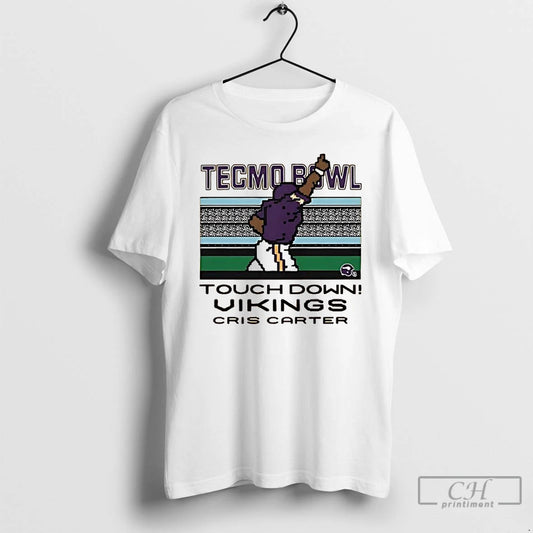 Classic Cris Carter Techmo Bowl Touchdown Minnesota Vikings