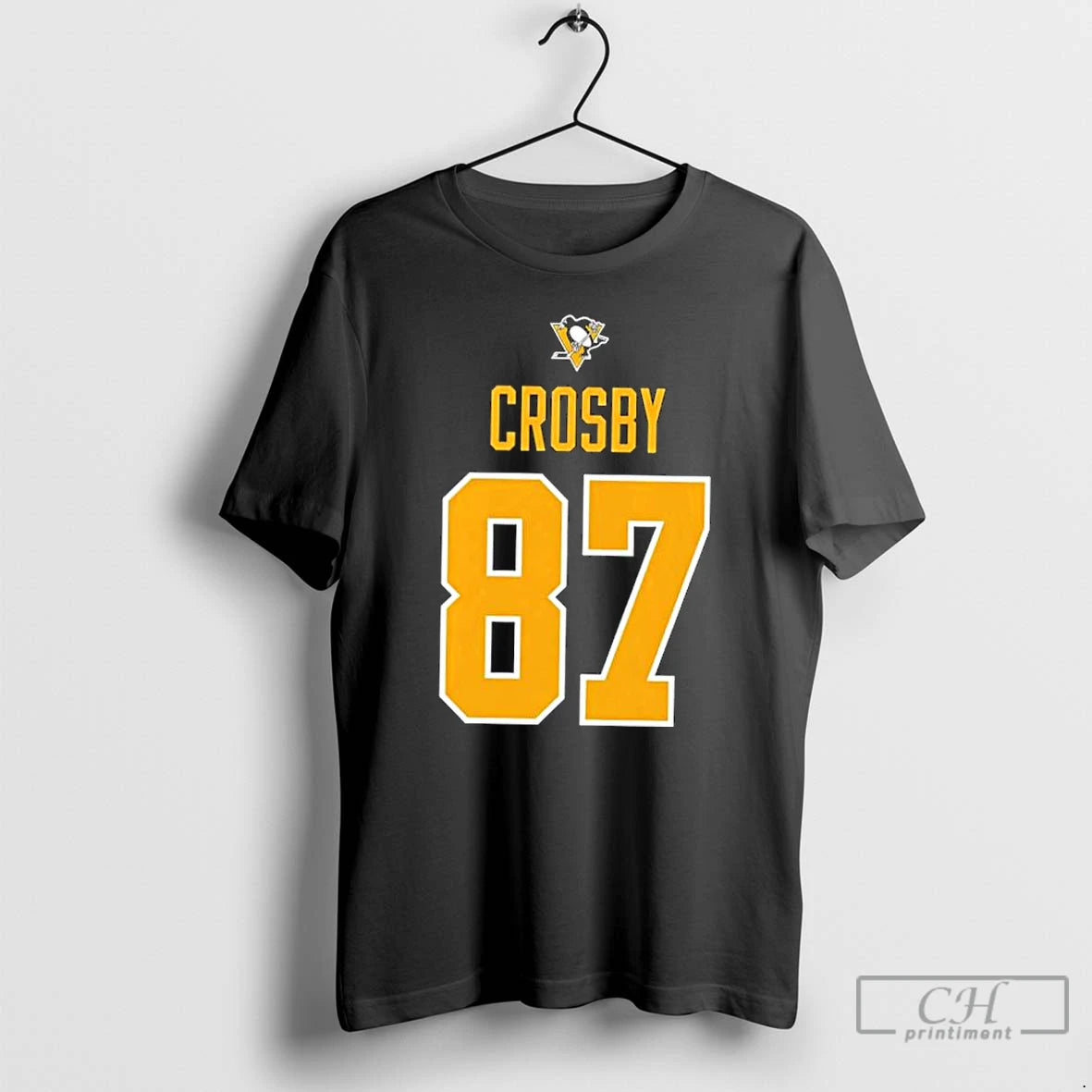 Classic Crosby Black Pittsburgh Penguins 87 Stylish