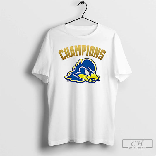 Classic Delaware Fightin Blue Hens Football 68 Ventures Bowl Champions 2025 Logo T Shirts Sweater