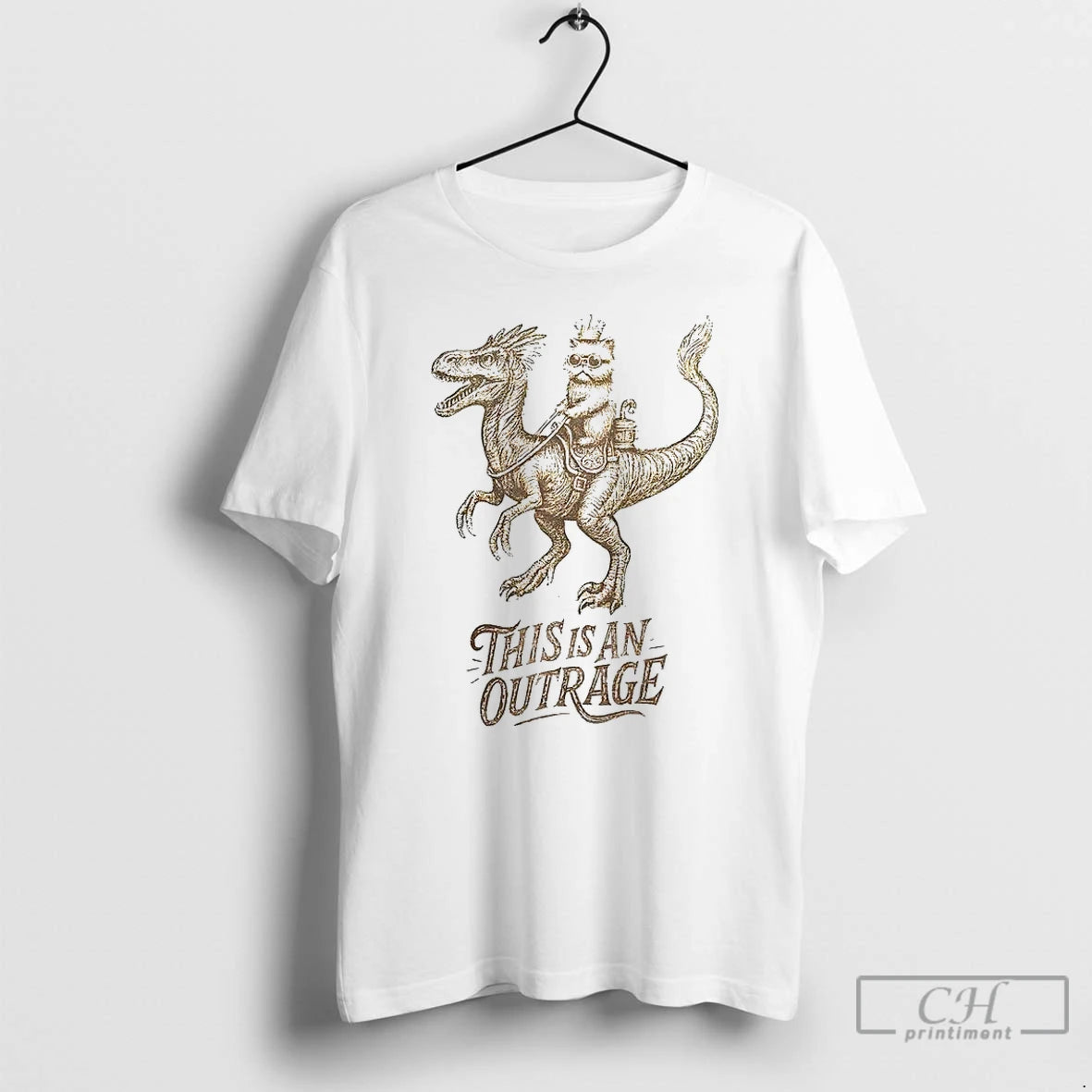 Classic Donut And Mongo Dungeon This Is An Outrage T Shirts