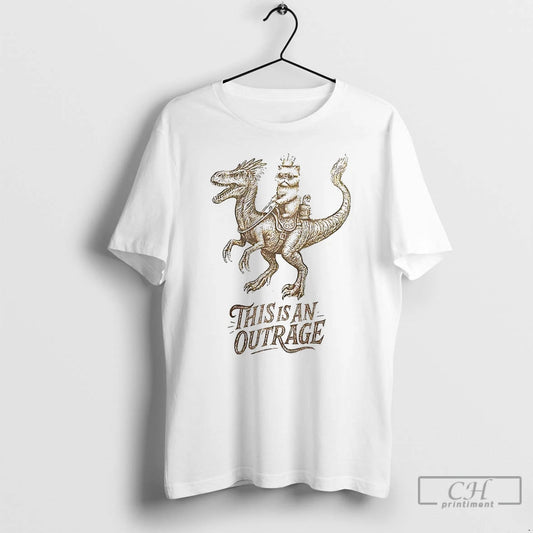 Classic Donut And Mongo Dungeon This Is An Outrage T Shirts
