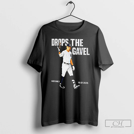 Classic Drops The Gavel Brett Gardner New York Yankees 2025 T Shirts