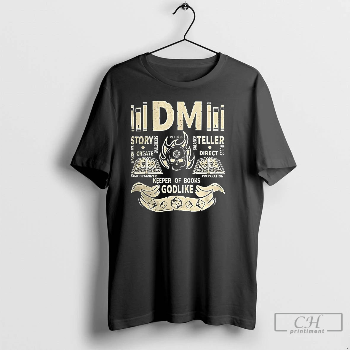 Classic Dungeon Master Grunge Dungeons And Dragons T Shirts