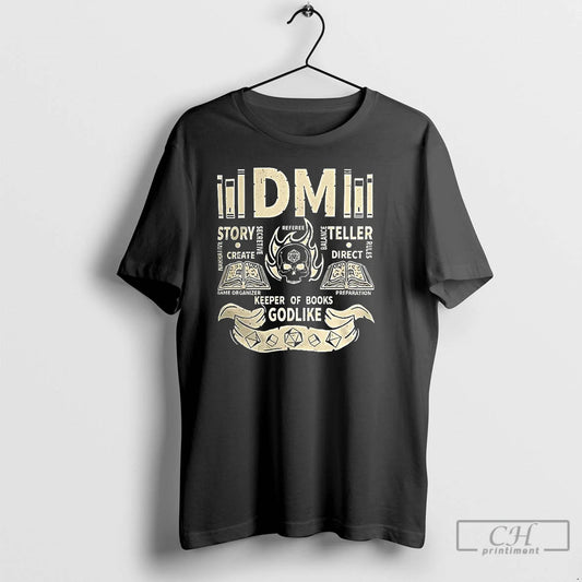 Classic Dungeon Master Grunge Dungeons And Dragons T Shirts