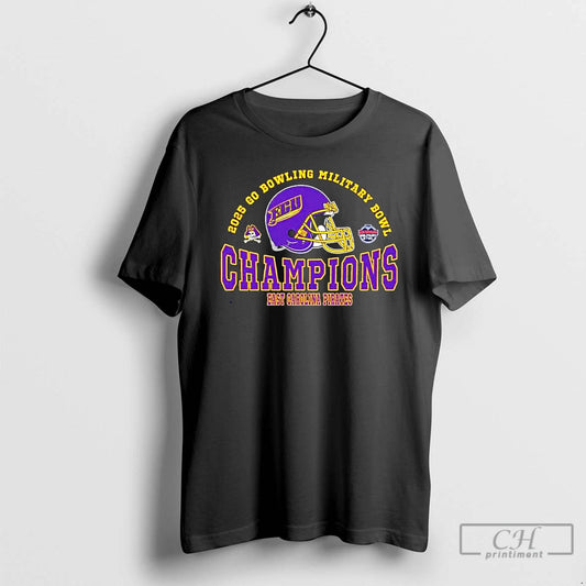 Classic East Carolina Pirates Football 2025 Go Bowling Military Bowl Champions