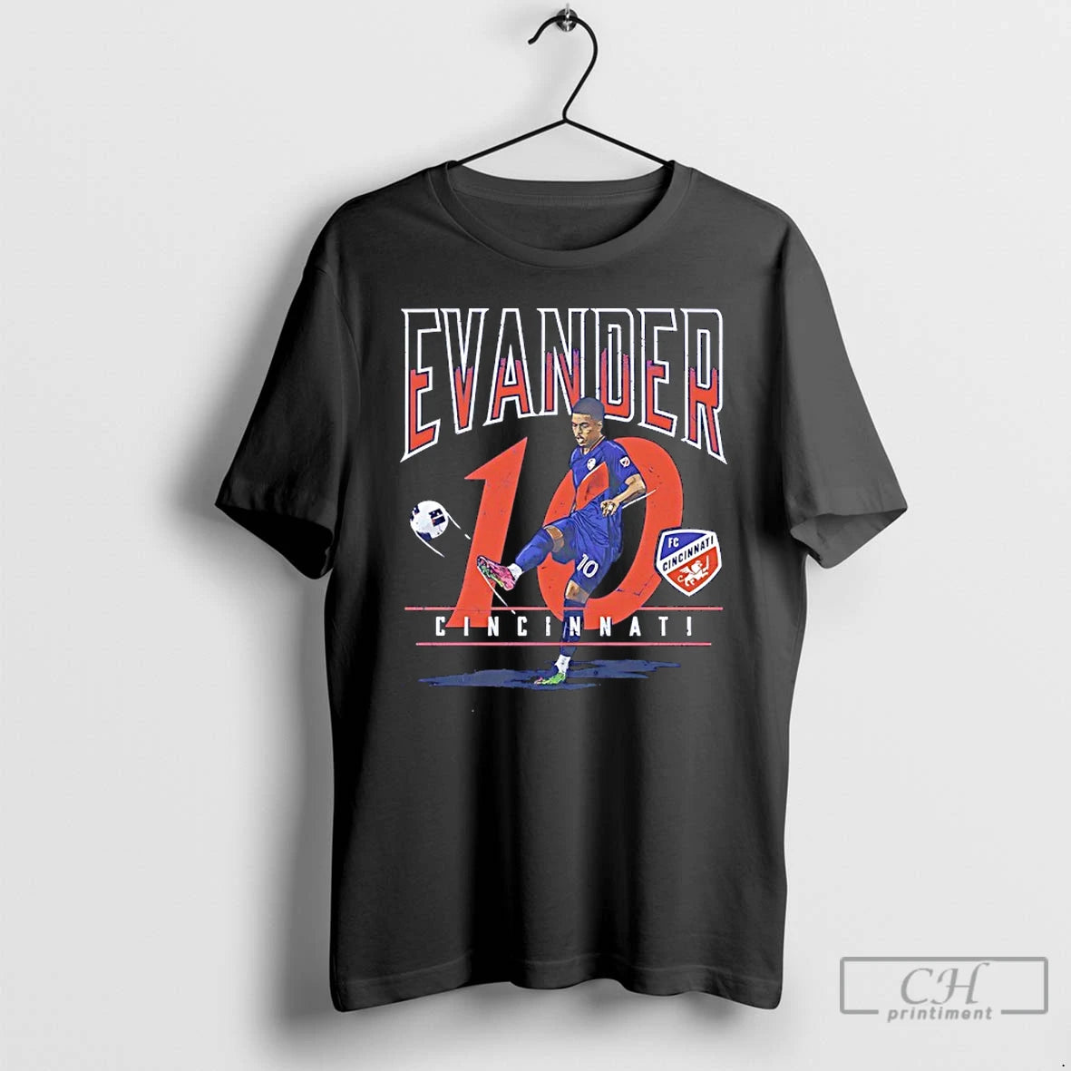Classic Evander 10 Fc Cincinnati Player Vintage