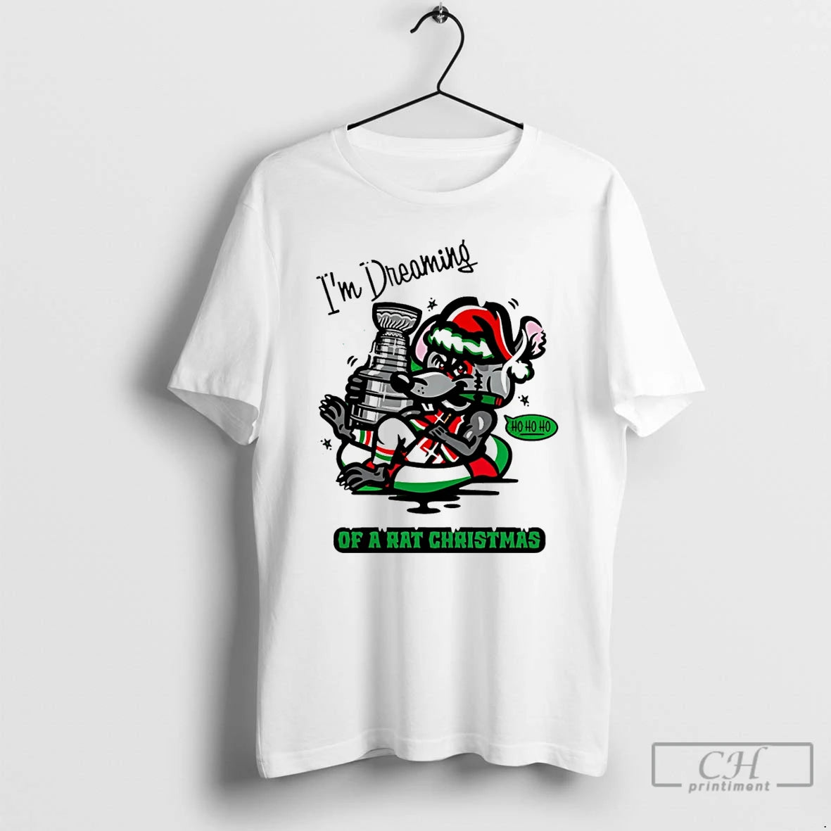 Classic Florida Panthers Im Dreaming Of A Rat Christmas