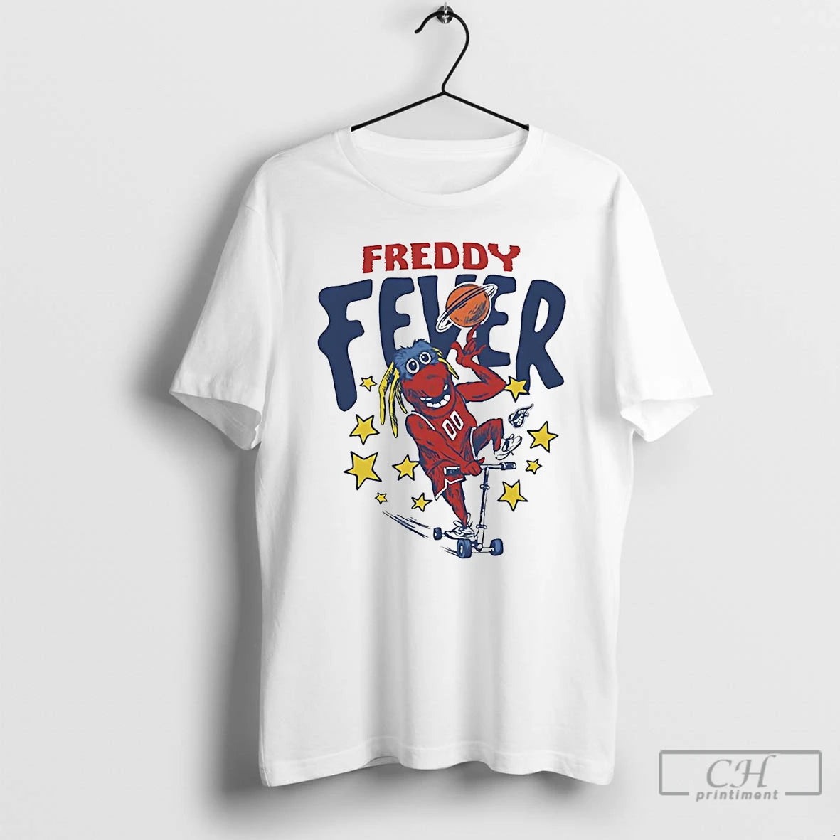 Classic Freddy Fever Mascot Indiana Fever