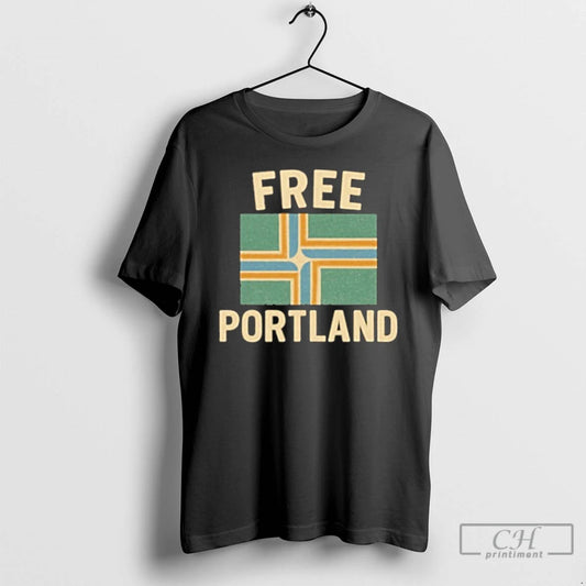 Classic Free Portland Anti Ice In Portland T Shirts