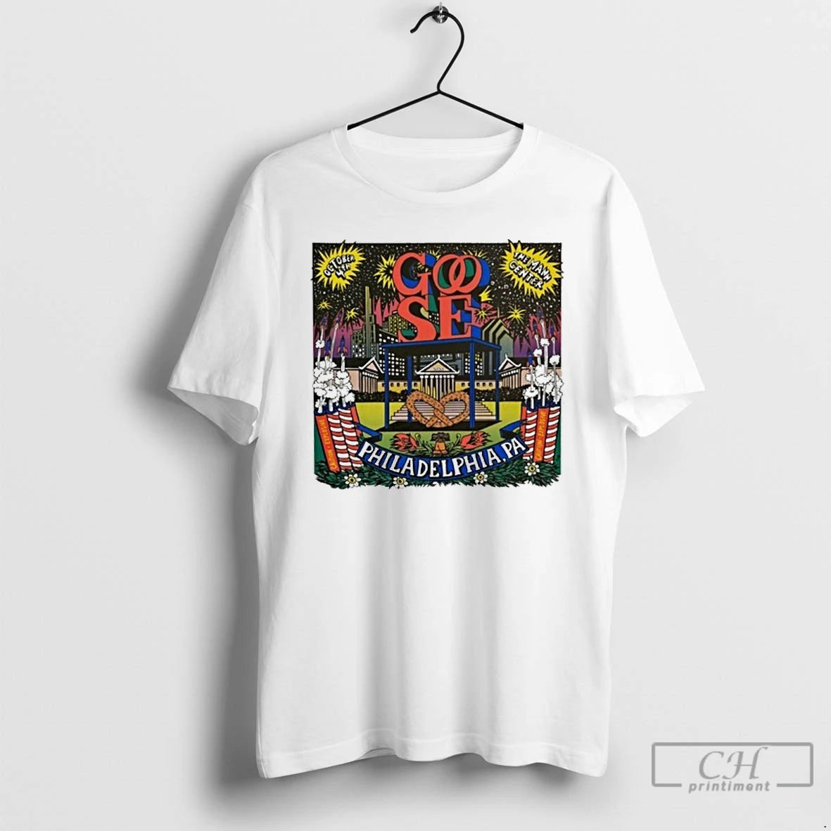 Classic Goose Oct 4 2025 Td Pavilion At The Mann In Philadelphia Pa T Shirts