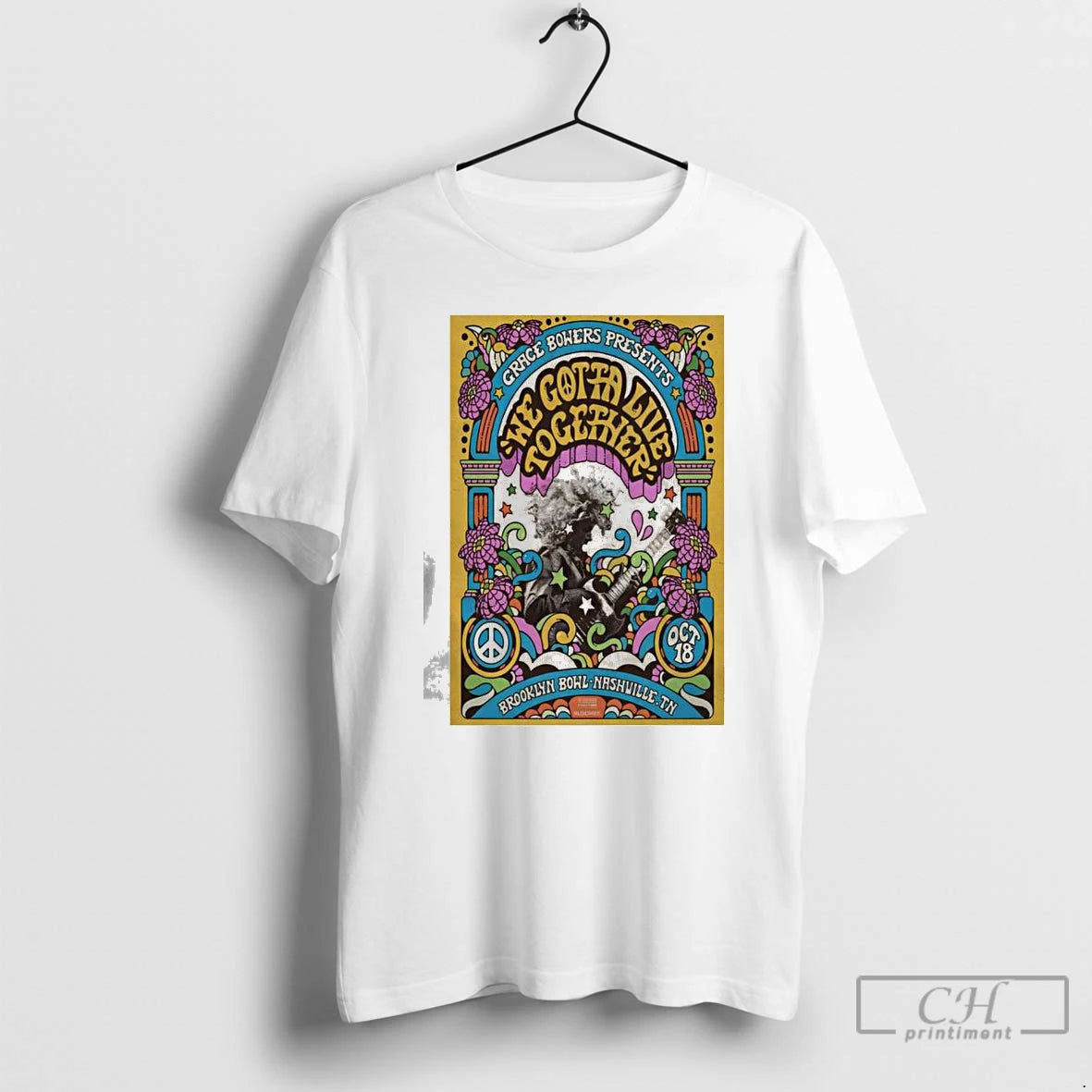 Classic Grace Bowers Tour Brooklyn Bowl Nashville 2025 T Shirts