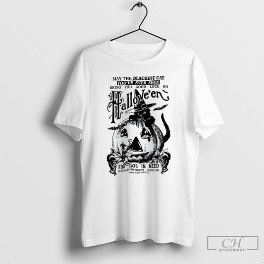 Classic Halloween May The Blackest Cat T Shirts