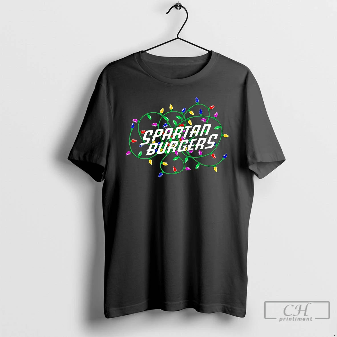 Classic Hub City Spartanburgers Christmas Light