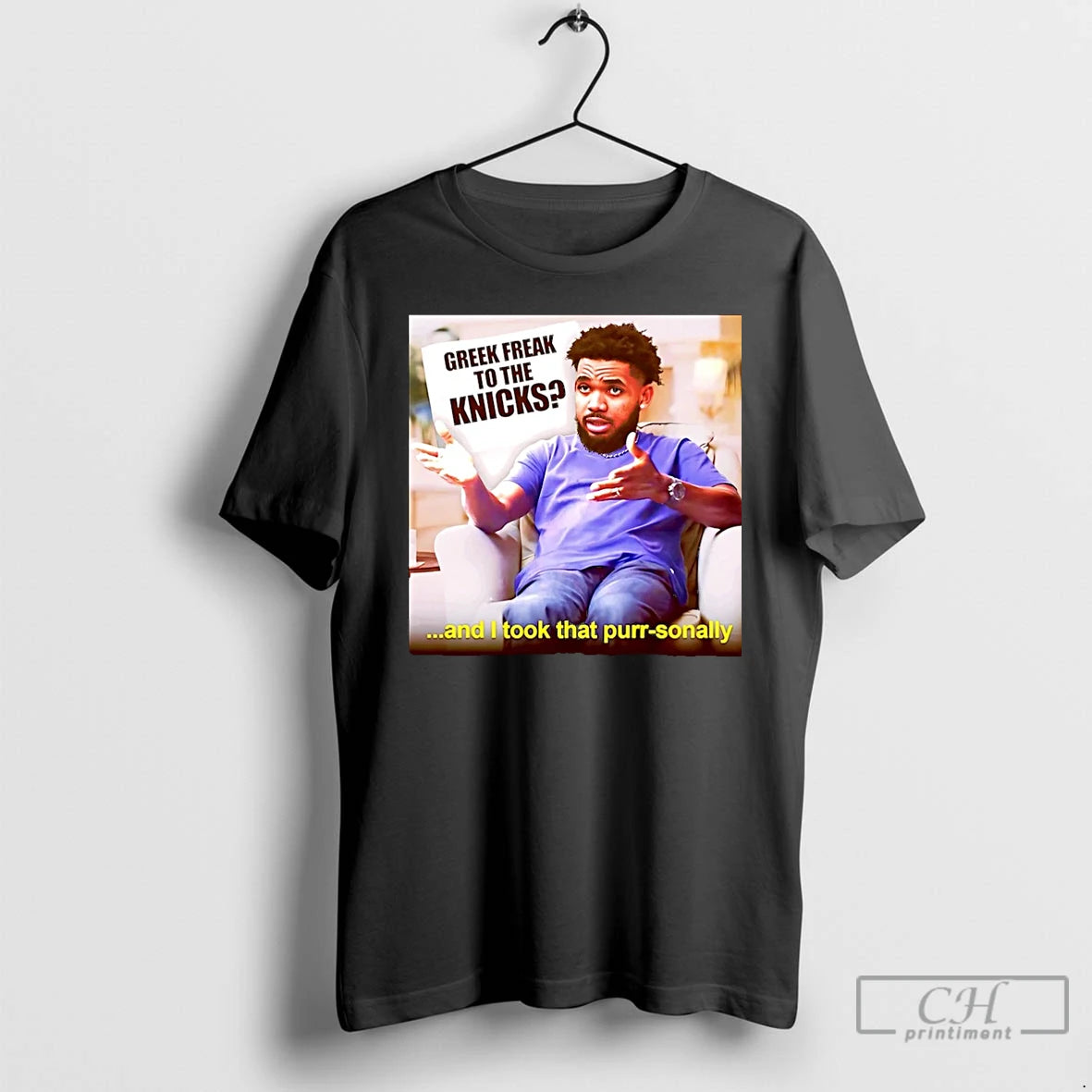 Classic Karl Anthony Towns Ny Knicks Greek Freak To The Knicks And I Took That