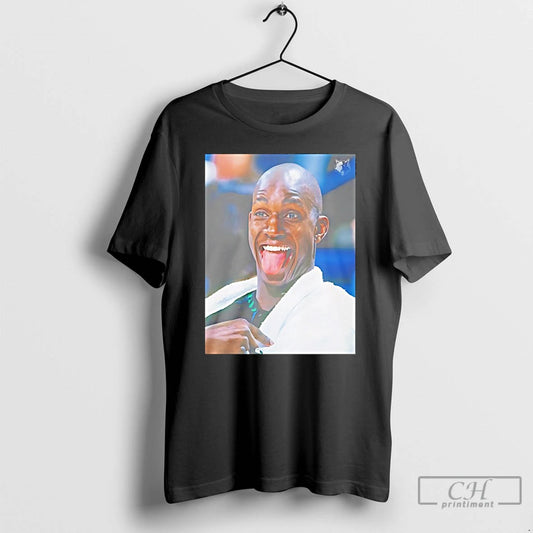 Classic Kevin Garnett Minnesota Timberwolves Face Funny Picture