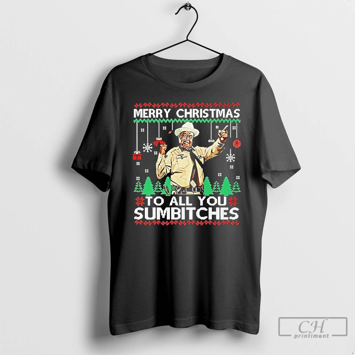 Classic Merry Christmas To All You Sumbitches