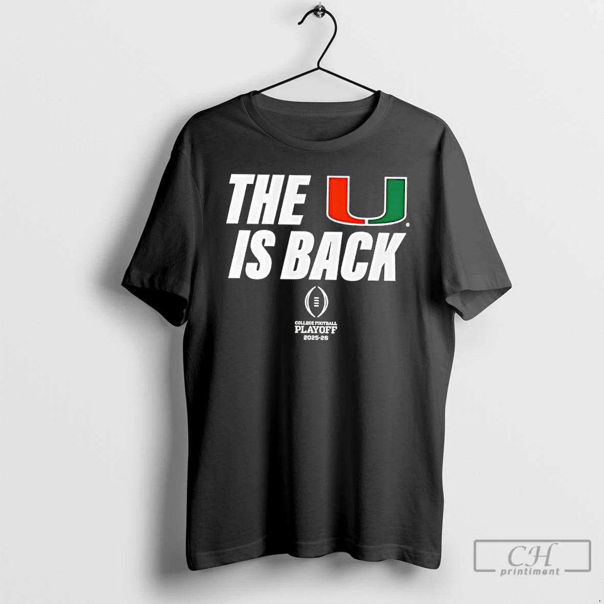Classic Miami Football Cfp The U Is Back Playoff 2025 26