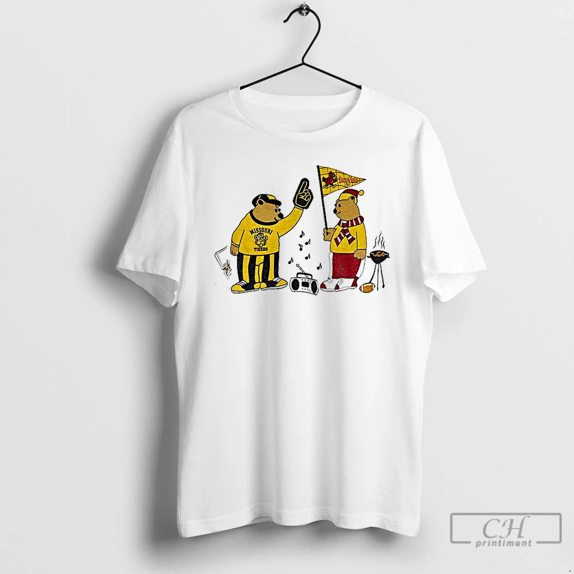 Classic Missouri Tigers Vs Iowa State Cyclones Tailgating Fan Bears