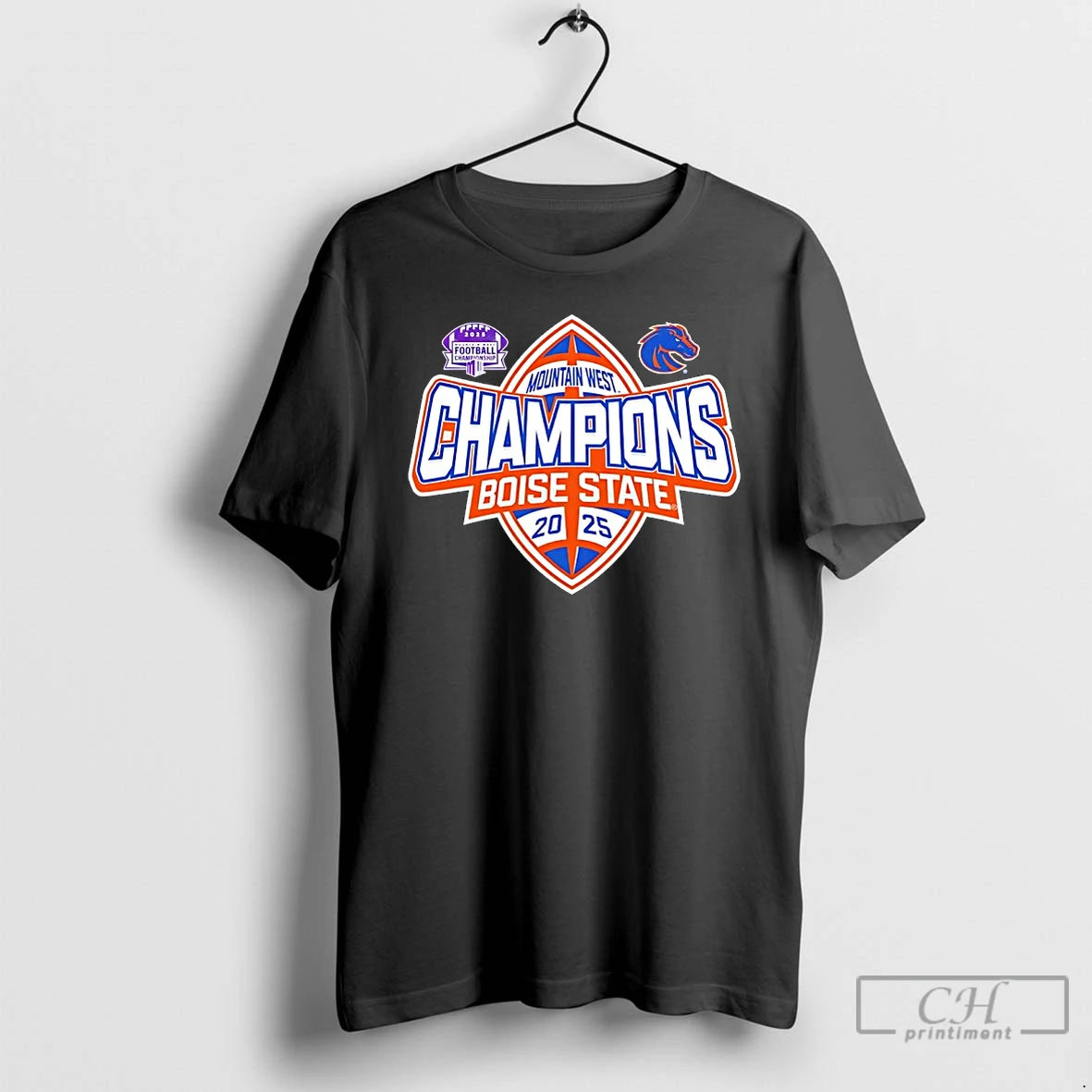 Classic Mountain West Conference Champions Boise State Broncos Locker Room