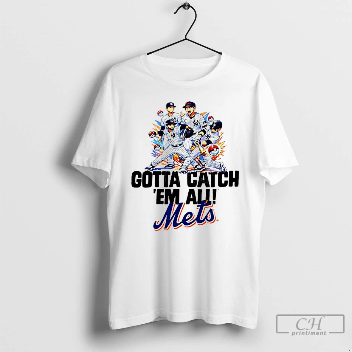 Classic Ny Yankees Gotta Catch Em All Mets
