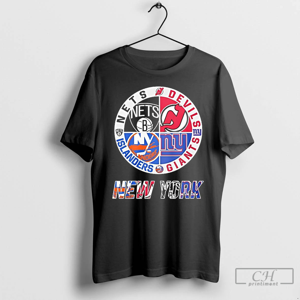 Classic New Jersey Devils Brooklyn Nets New York Islanders New York Islanders Mashup Logo
