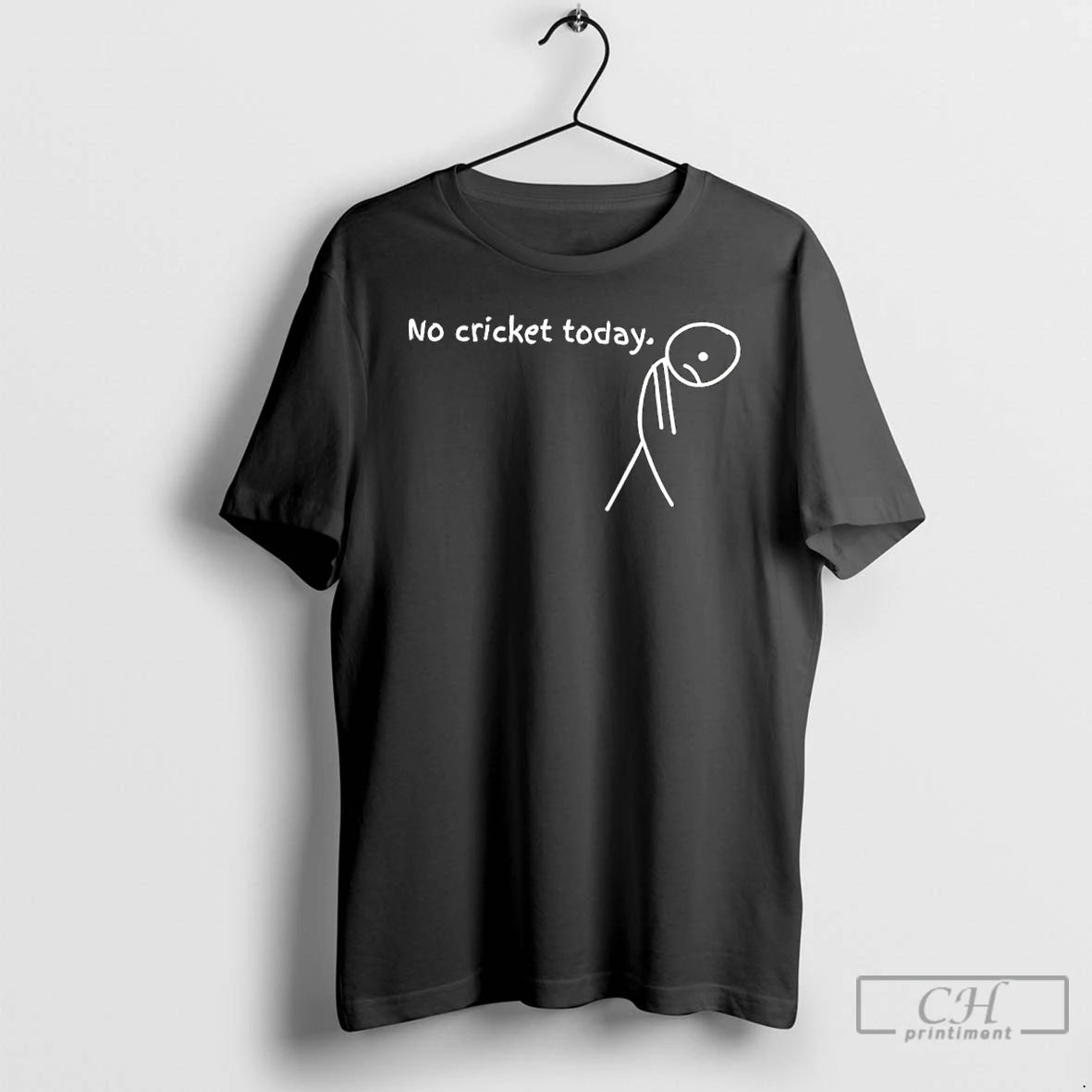 Classic No Cricket Today Sad Stick Meme