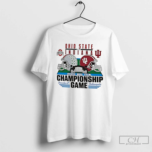 Classic Ohio State Vs Indiana Big Ten 2025 Football Championship Stadium