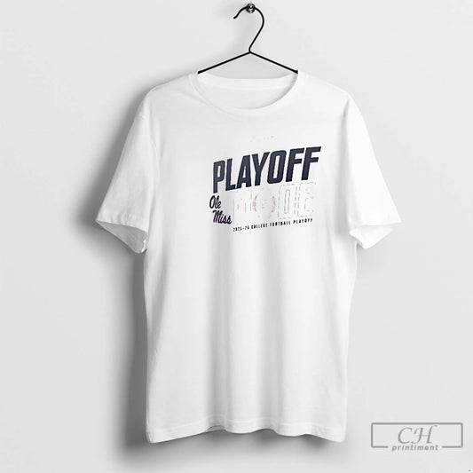 Classic Ole Miss 2025 26 College Football Playoff Bound Circle White