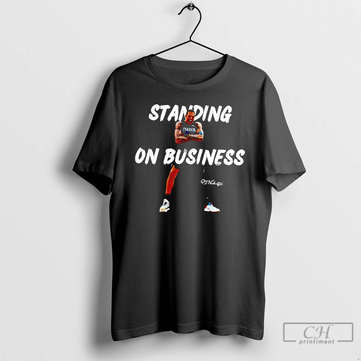 Classic Pj Washington Jr Standing On Business Basketball Fans Stylish
