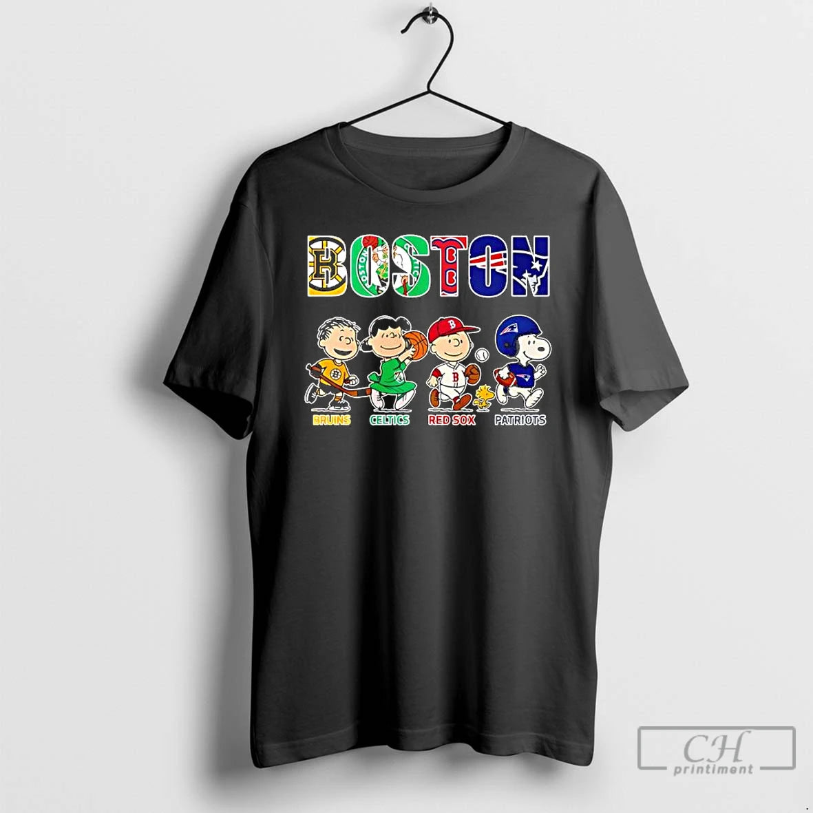 Classic Peanuts Boston Sports Teams X Bruins Celtics Red Sox And Patriots T Shirts Sweater