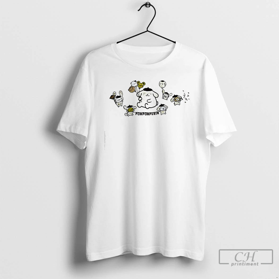 Classic Pompompurin Characters Graphic