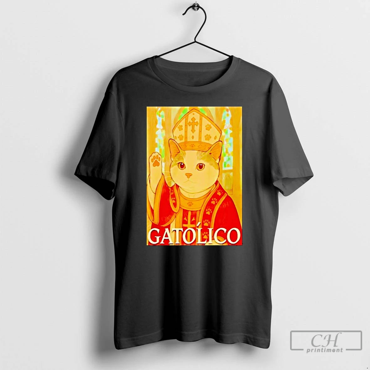 Classic Pope Cat Gatolico
