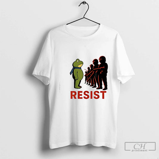 Classic Portland 2025 Resist Portland Frog Protest Retro T Shirts