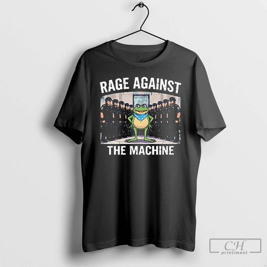 Classic Portland Frog Protest Anti Ice Anti Fascism Anti Trump Long Sleve T Shirts