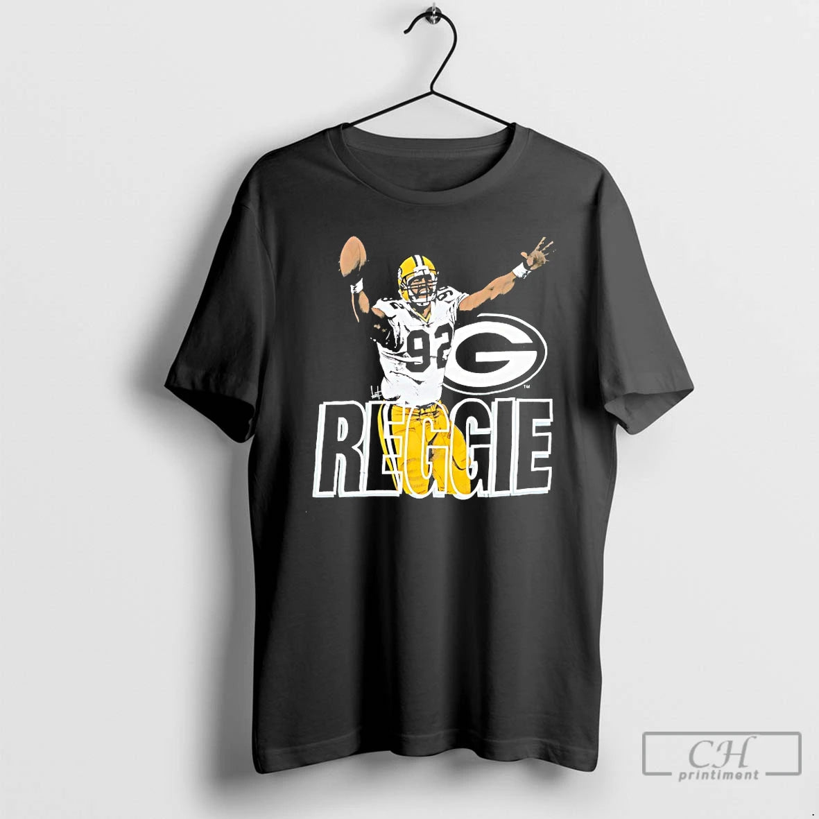 Classic Reggie White Green Bay Packers 1993 Vintage