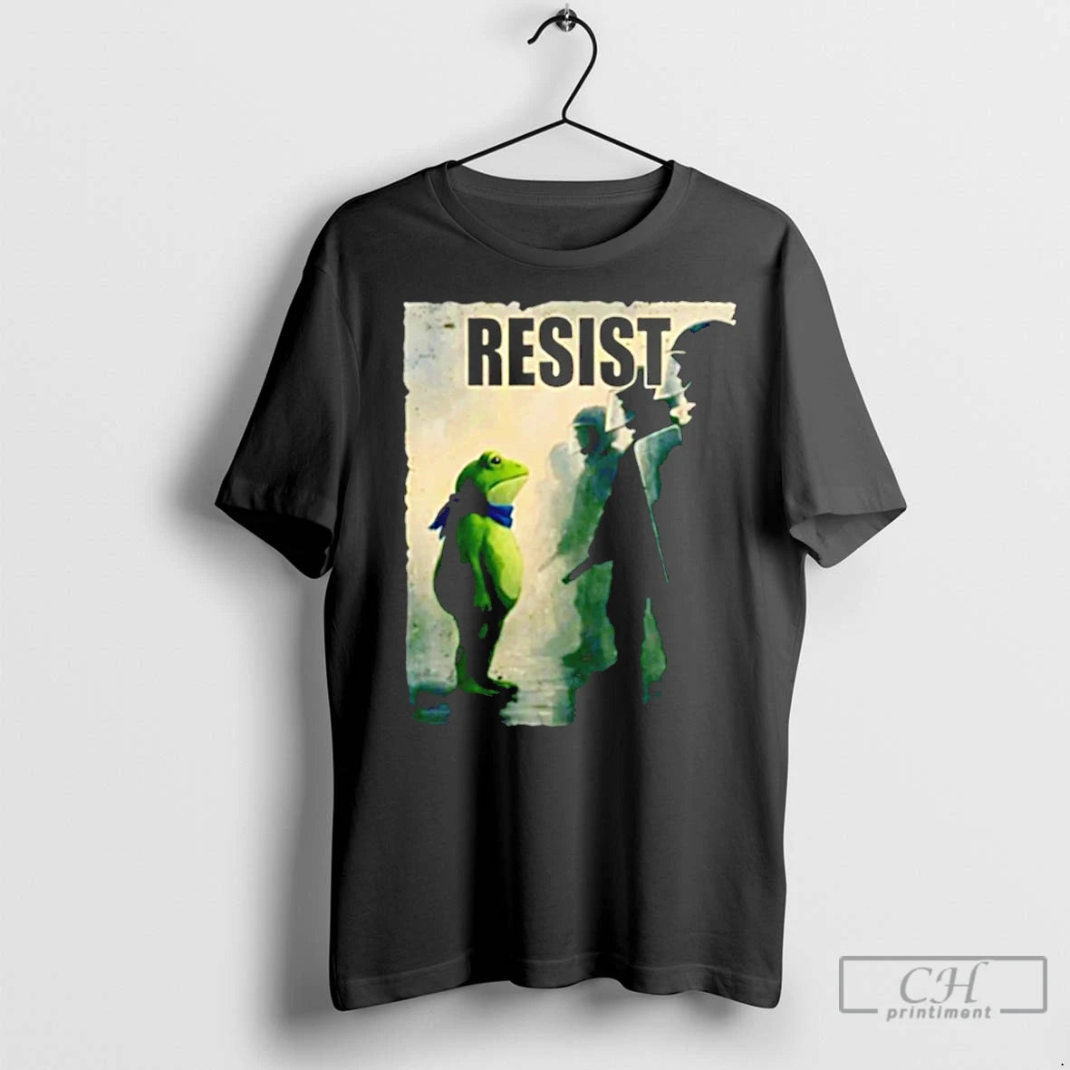 Classic Resist Portland Frog Protest