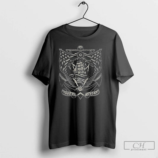 Classic Rough Seas 250th 1775 T Shirts