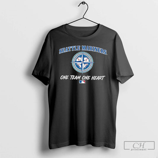 Classic Seattle Mariners One Team One Heart Mlb