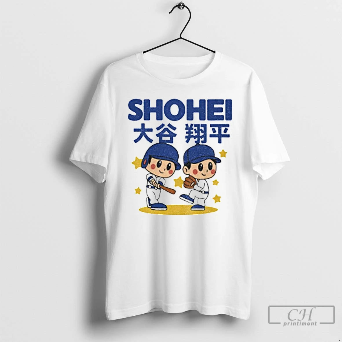 Classic Shohei Ohtani Superstar Cartoon Baseball Mlb T Shirts