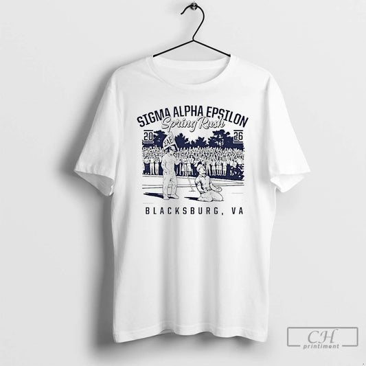 Classic Sigma Alpha Epsilon Spring Rush 2026 T Shirts