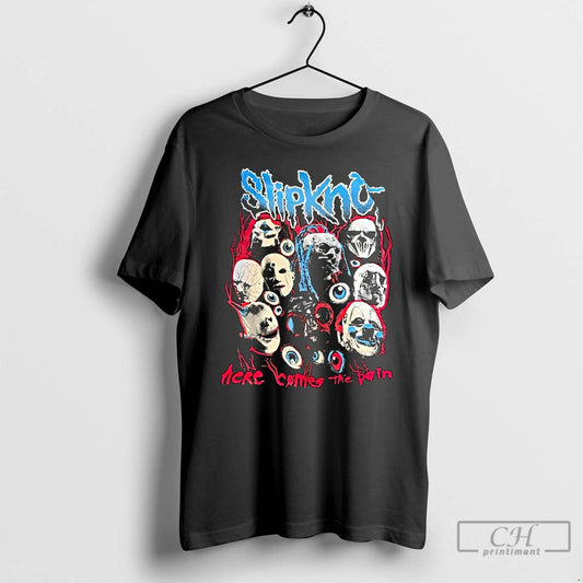 Classic Slipknot Here Comes The Pain T Shirts