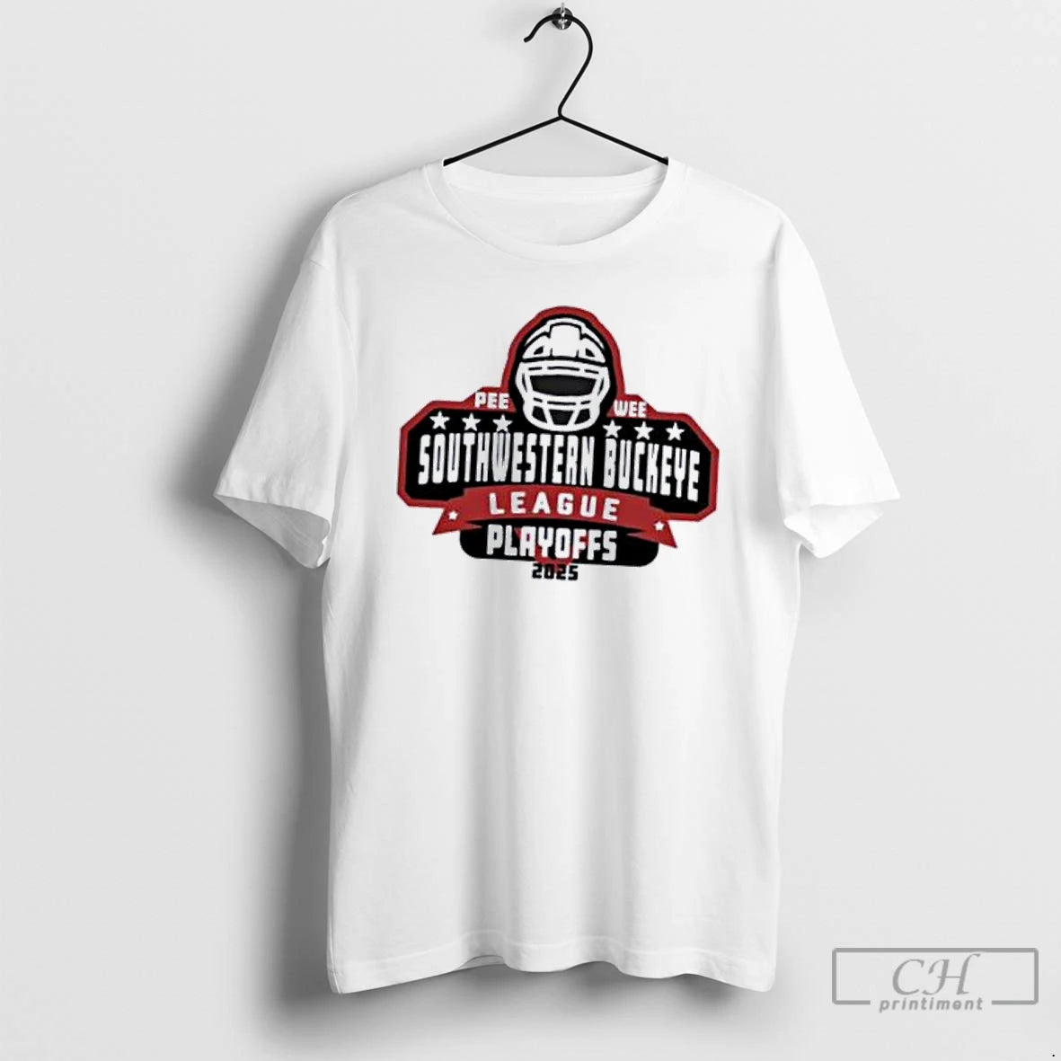 Classic Southwestern Buckeye 2025 Swbl Pee Wee Playoffs T Shirts