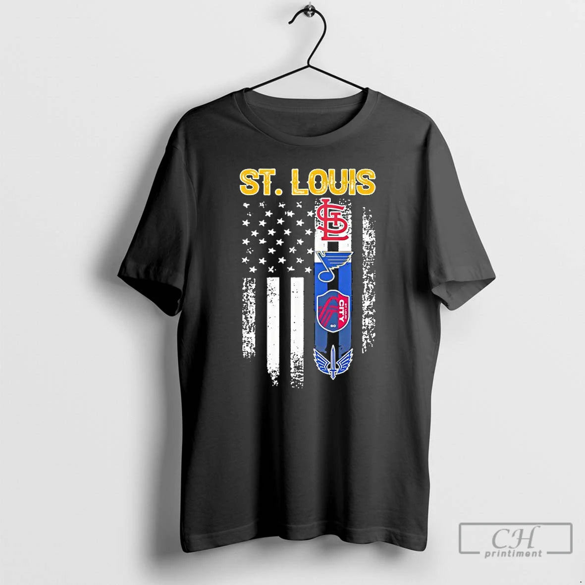 Classic St Louis Cardinals St Louis Blues St Louis Battlehawks St Louis City Sc American