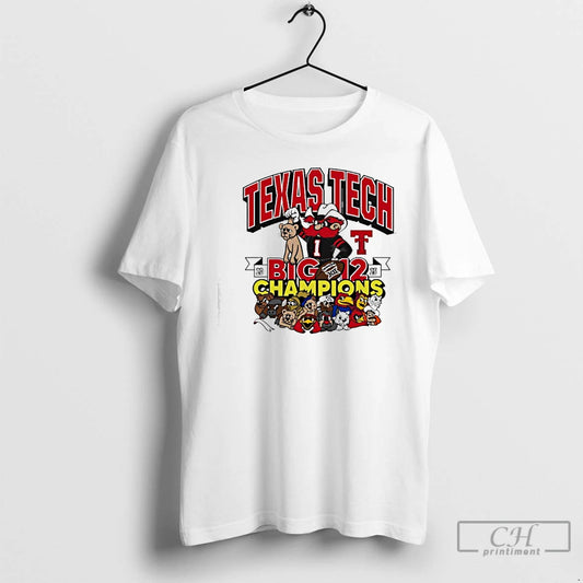 Classic Texas Tech Red Raiders Big 12 Football Champs Mascots Winner