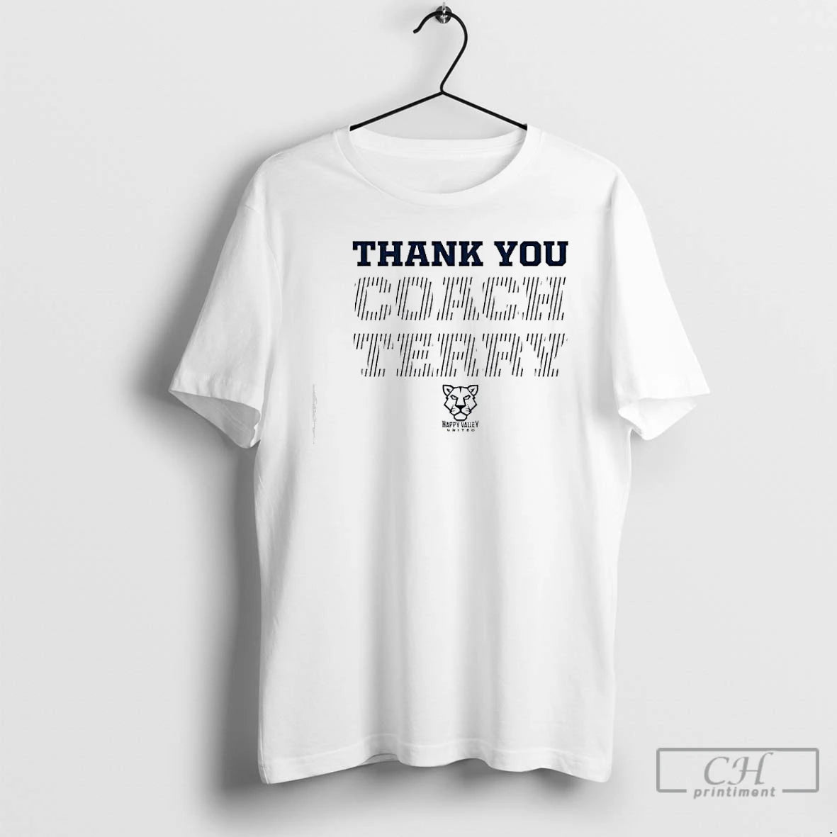Classic Thank You Coach Terry Happy Valley United