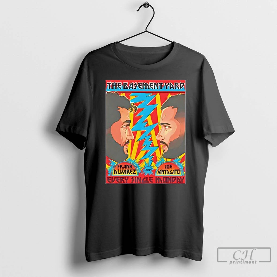 Classic The Basement Yard Frank Alvarez Vs Joe Santagato Every Single Monday T Shirts