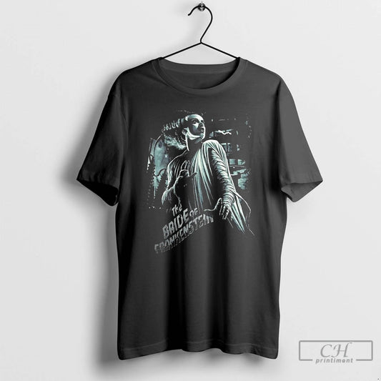 Classic The Bride Of Frankenstein 90th Anniversary Long Sleve T Shirts