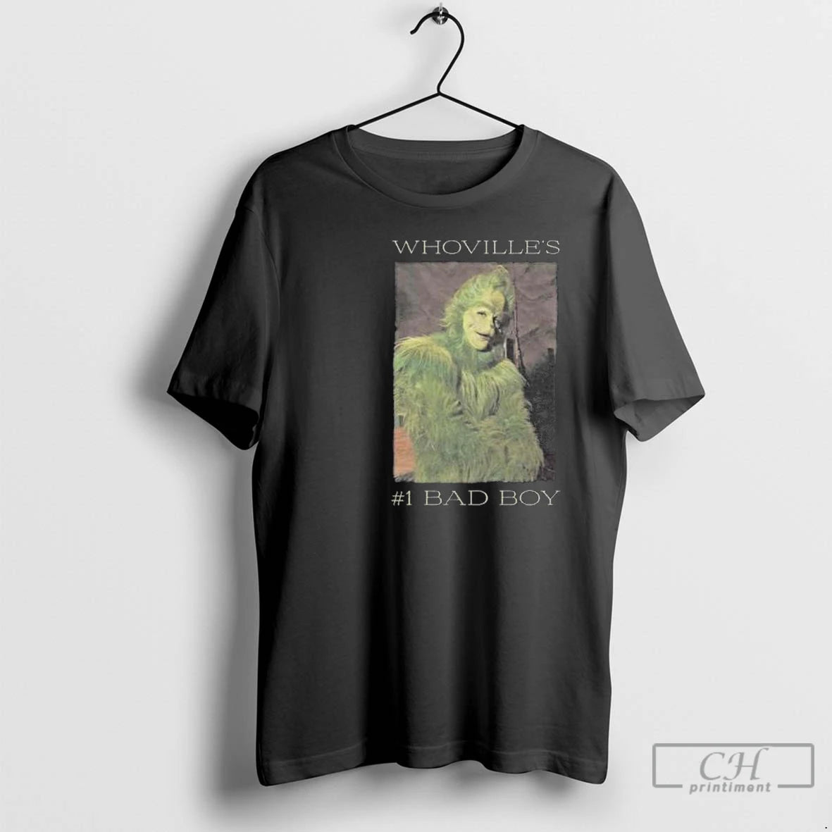 Classic The Grinch Whoville Bad Boy 2025 Circle Black