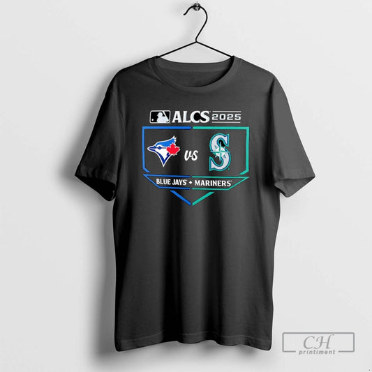 Classic Toronto Blue Jays Vs Seattle Mariners 2025 Alcs Batters Box Matchup T Shirts